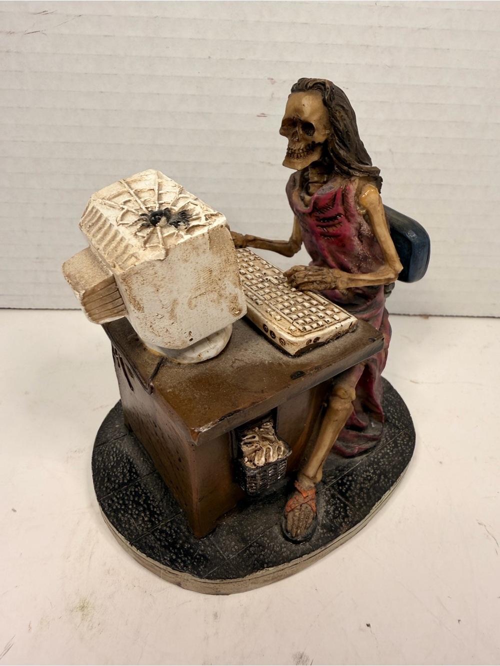 The Summit Collection Surfed Too Long Woman
Skeleton Figurine